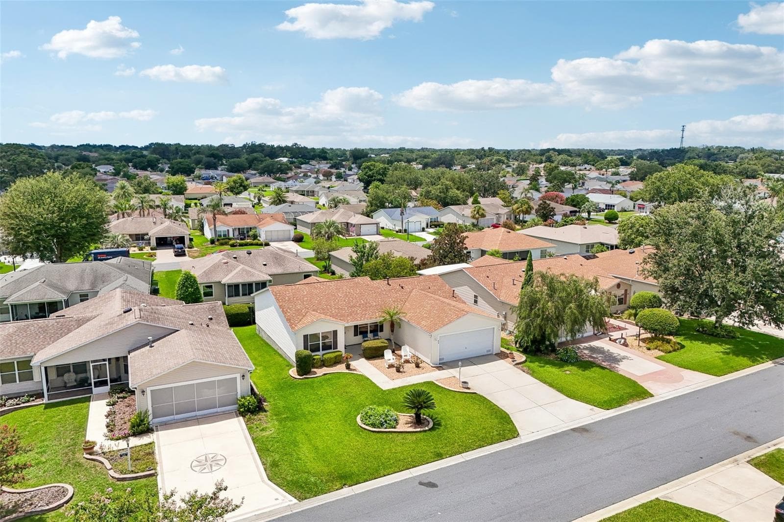 Aerial Left Front - 970 KENOVA AVE, THE VILLAGES