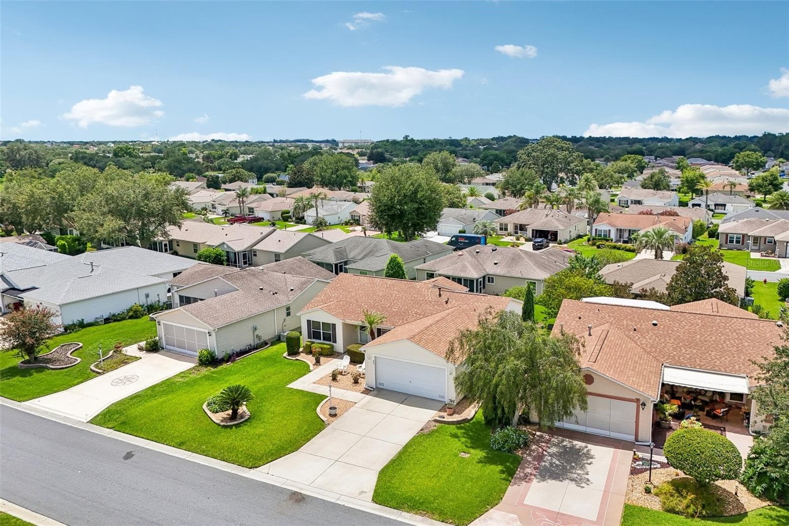 Aerial Right Front - 970 KENOVA AVE, THE VILLAGES