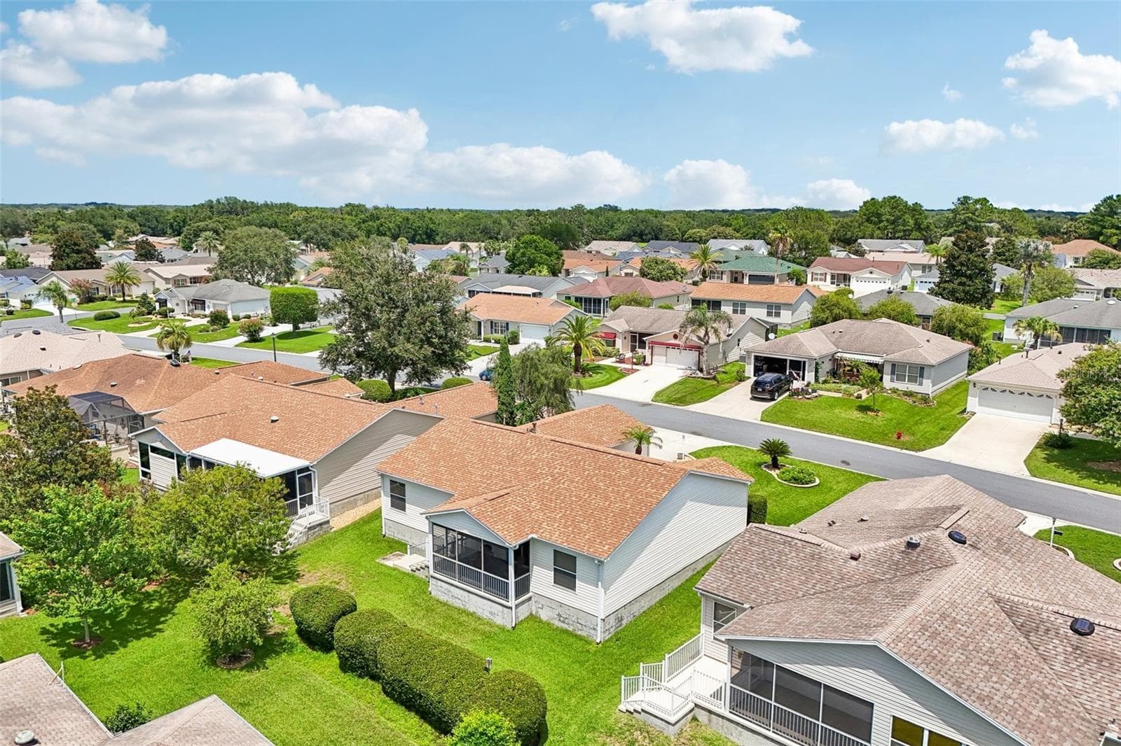 Aerial Back Left - 970 KENOVA AVE, THE VILLAGES