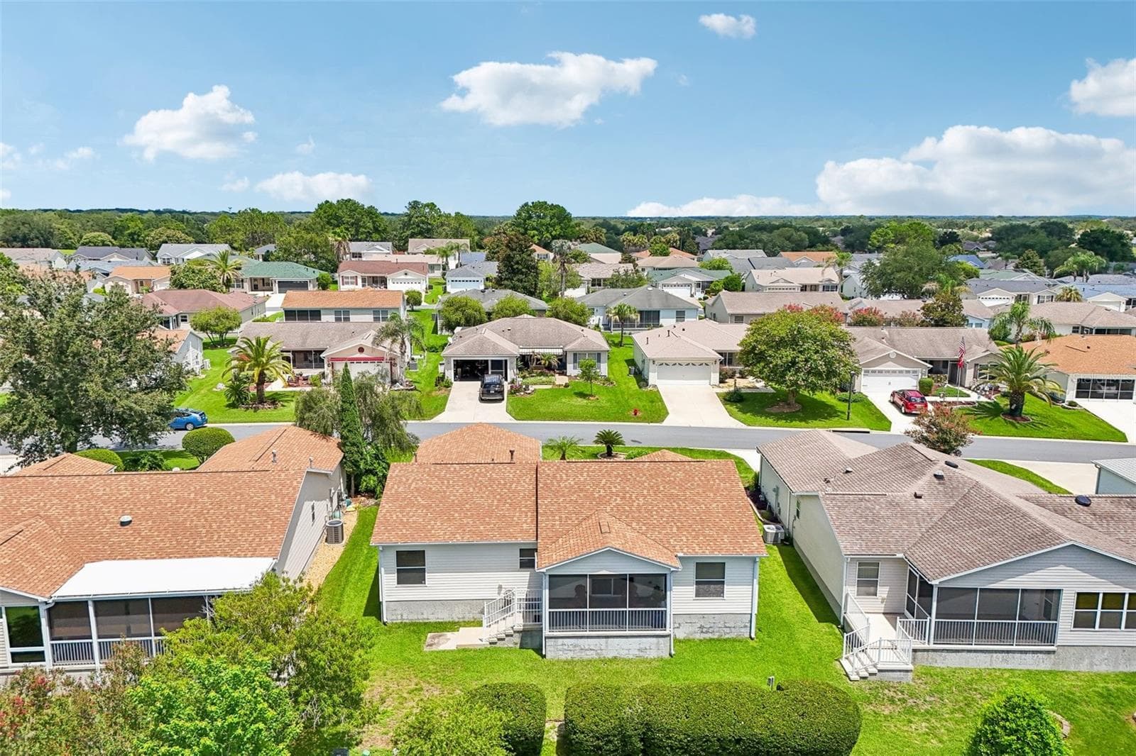 Aerial Back - 970 KENOVA AVE, THE VILLAGES