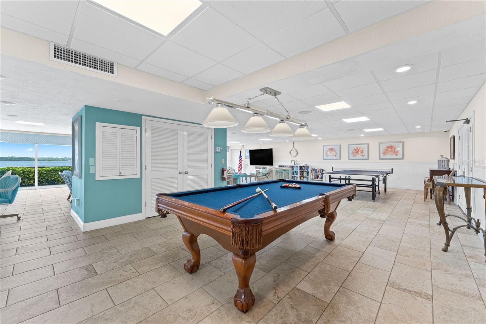 Pool table - 3606 S PENINSULA DR #102, PORT ORANGE