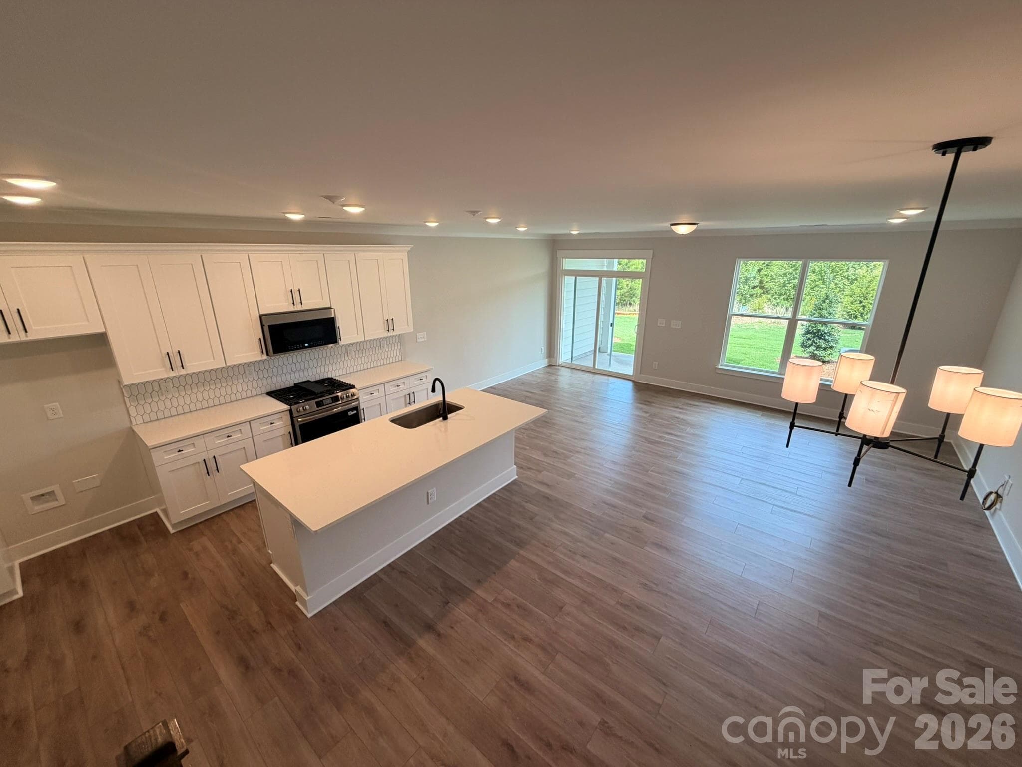 Kitchen/Family Room - 450 Blythe Townhome Lane, Waxhaw
