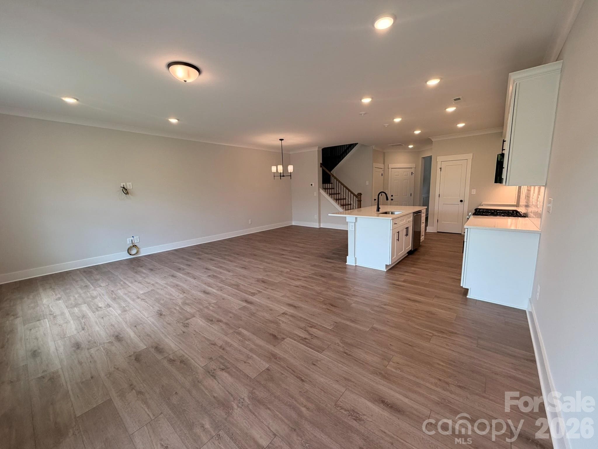 Family Room - 450 Blythe Townhome Lane, Waxhaw