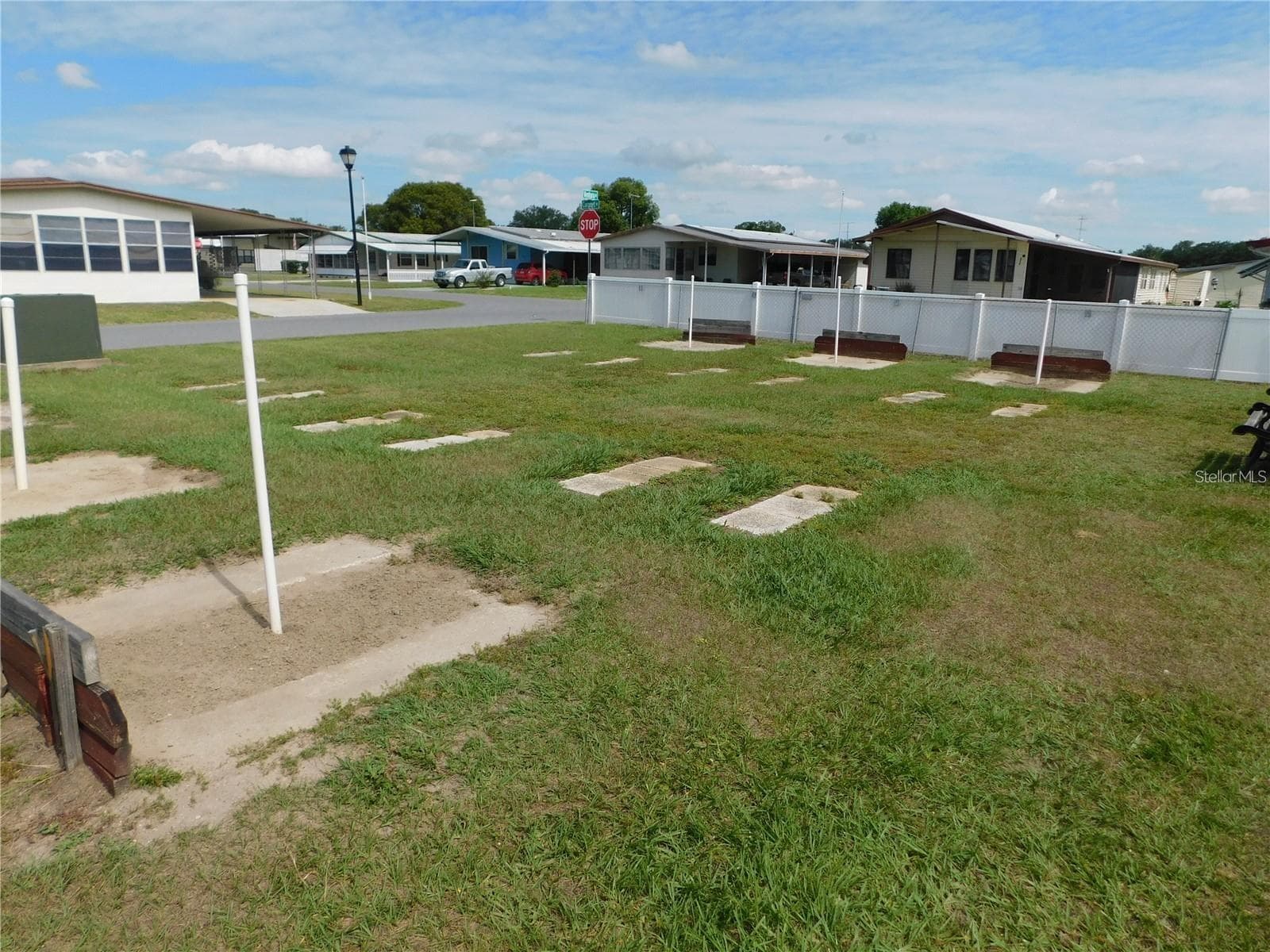 Community horseshoe area. - 5318 ASTRID DR, ZEPHYRHILLS