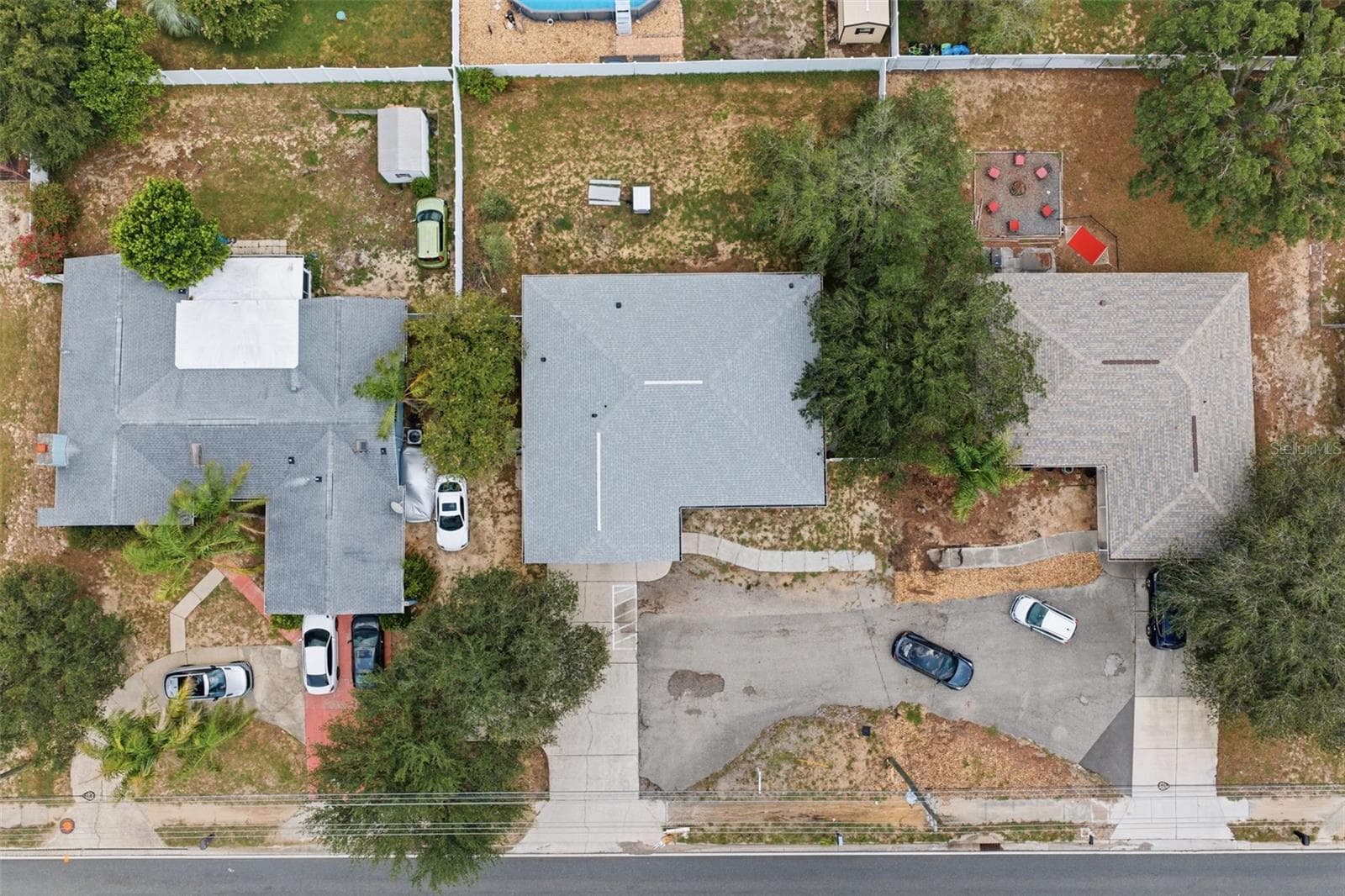 Aerial View - 10154 SPRING HILL DR, SPRING HILL