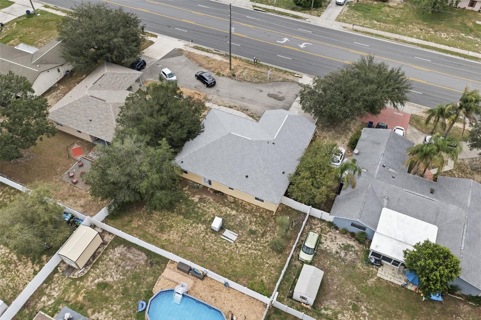 Aerial View - 10154 SPRING HILL DR, SPRING HILL