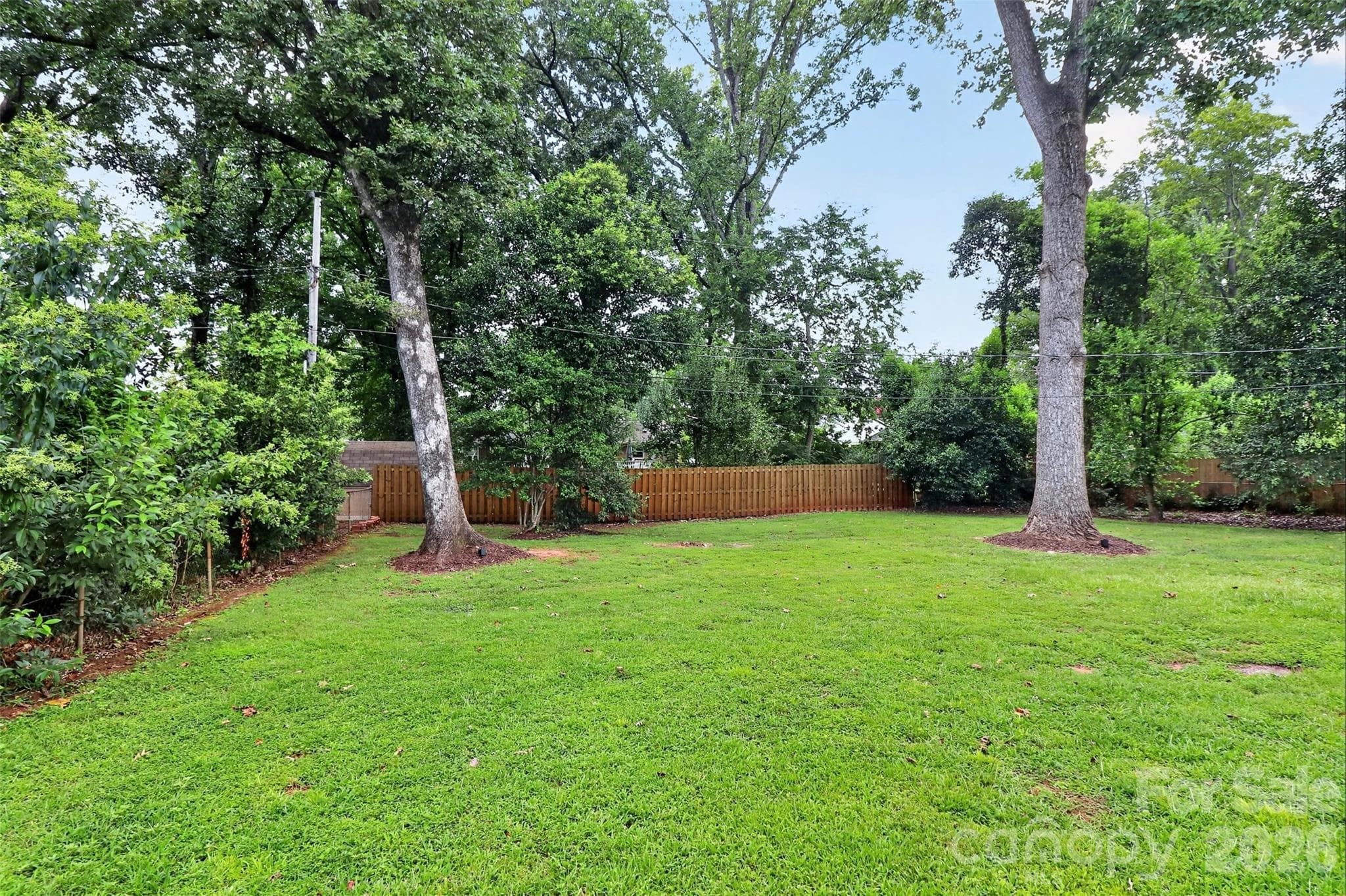 Fenced backyard - 4726 Walden Court, Charlotte