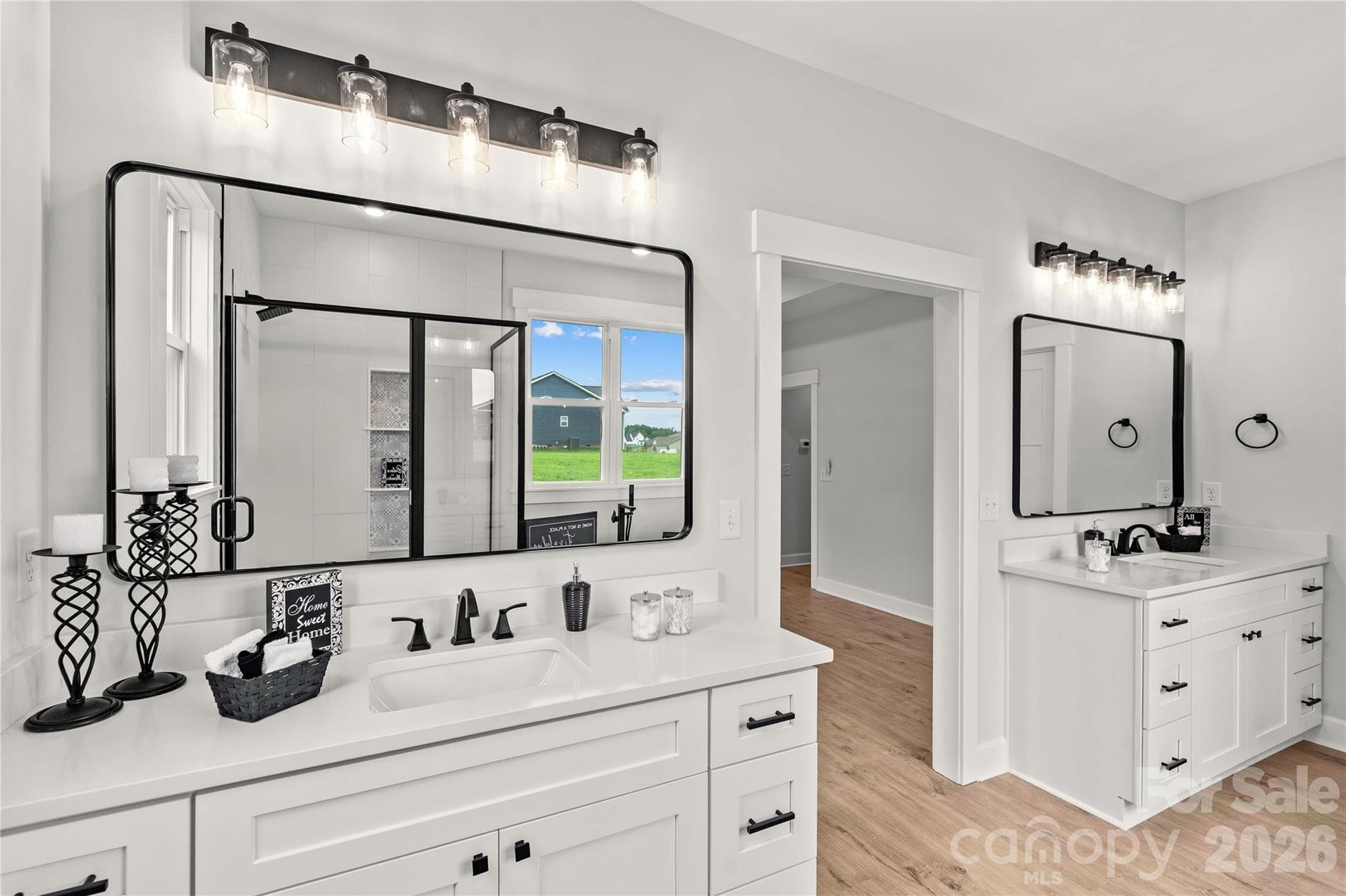 Main Bath has His & Her separate vanities. - 1205 Coppergate Drive, Salisbury