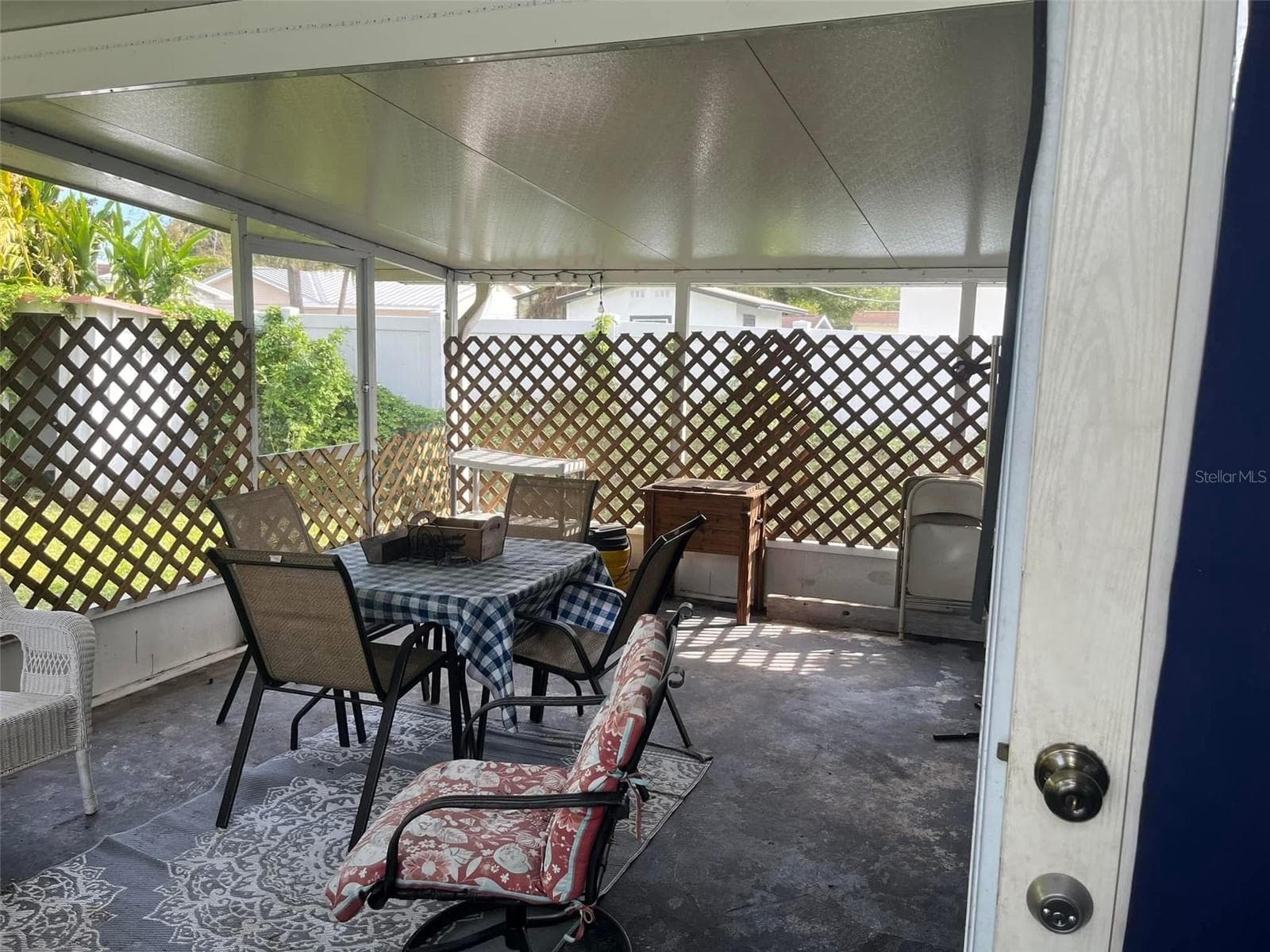 Screened Patio - 1529 W RIVER LN, TAMPA