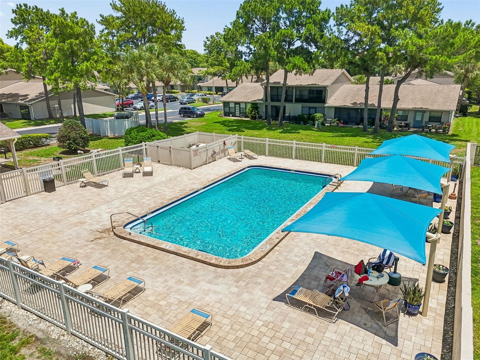 Enjoy the clubhouse or shaded pool area - 2131 RIDGE RD S #99, LARGO
