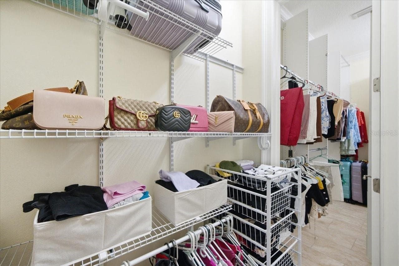Master Closet - 19402 JACOBS RIVER RUN, LUTZ