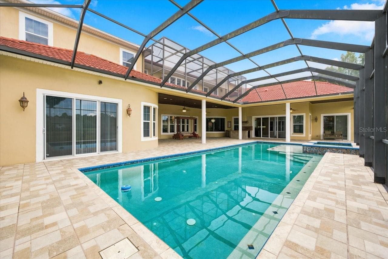 Pool/Lanai - 19402 JACOBS RIVER RUN, LUTZ