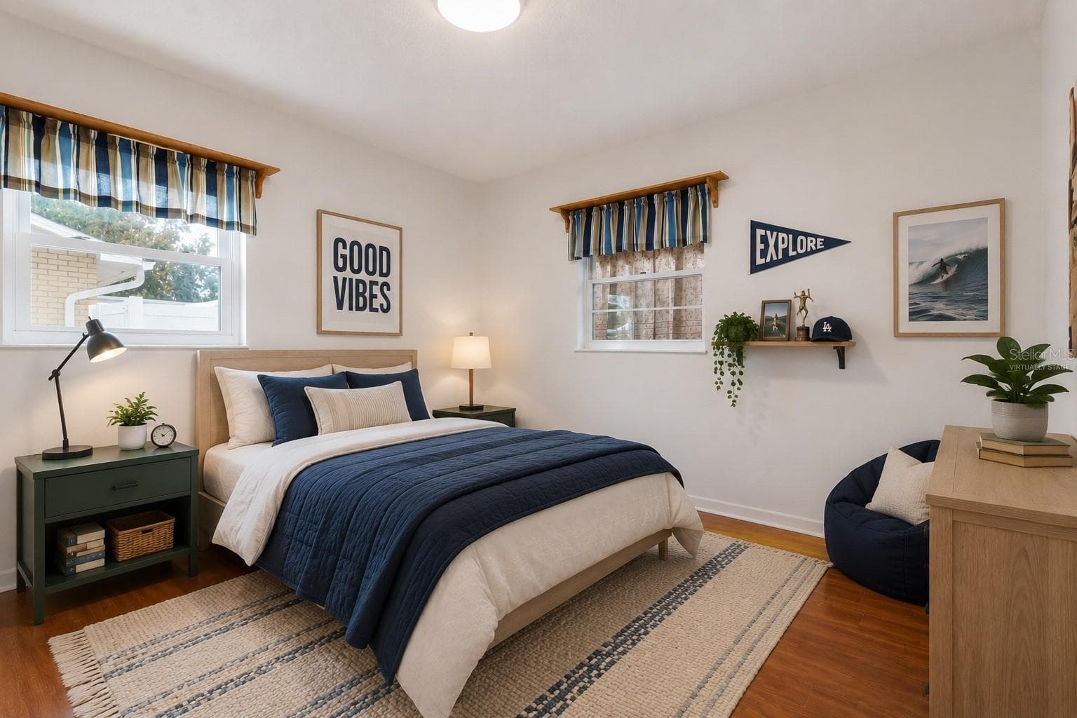 Virtually staged 3rd Bed room - 6130 17TH ST, ZEPHYRHILLS