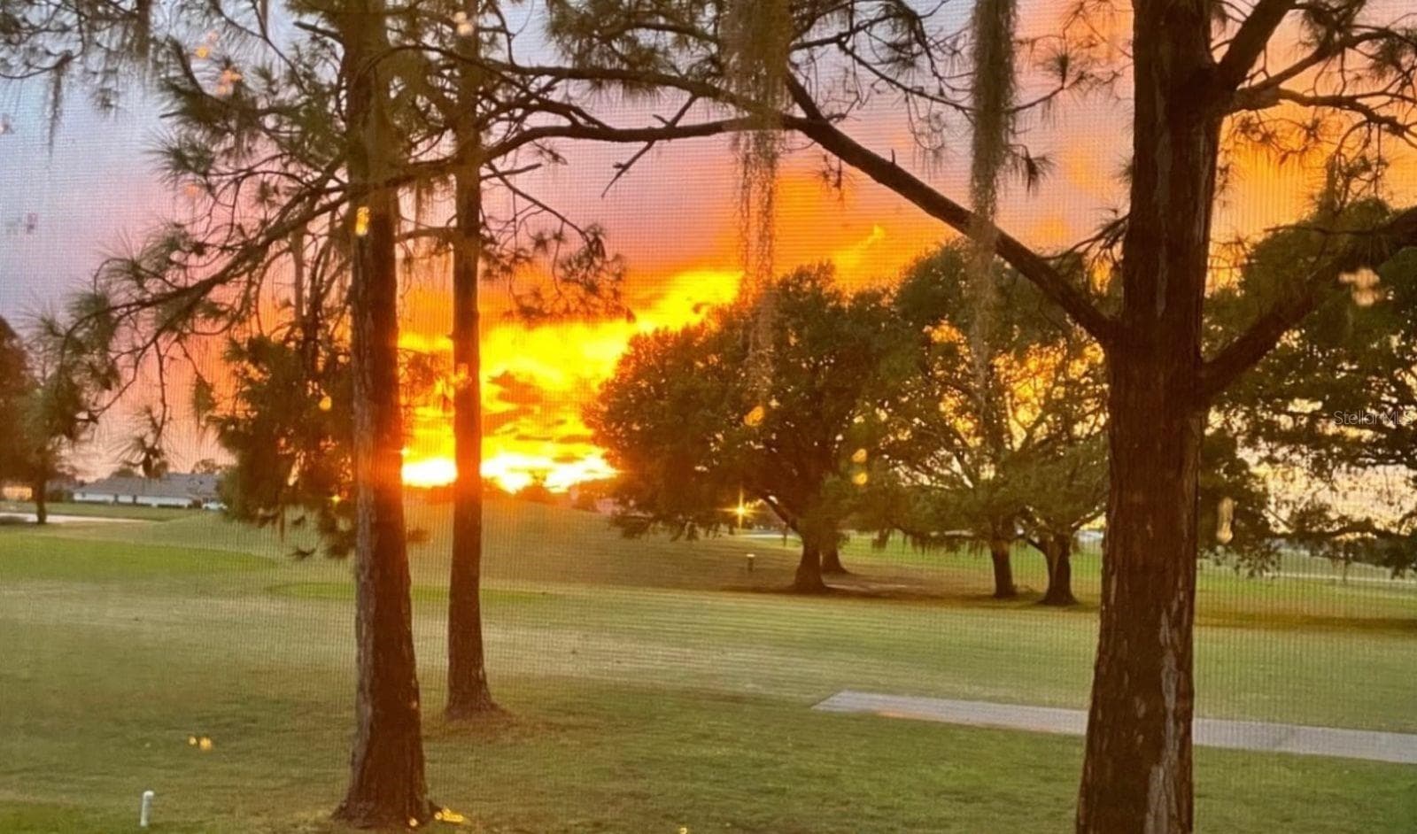 Lanai sunset views - 29925 CYPRESS POINTE, TAVARES