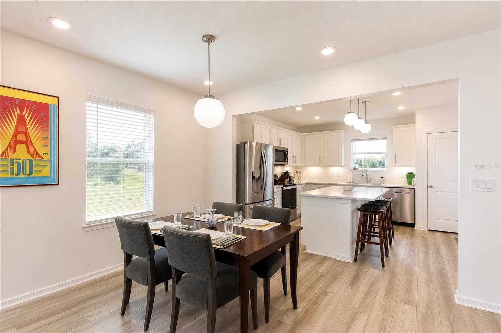 Dining area of Great Room - 5517 SW 85TH AVENUE RD, OCALA