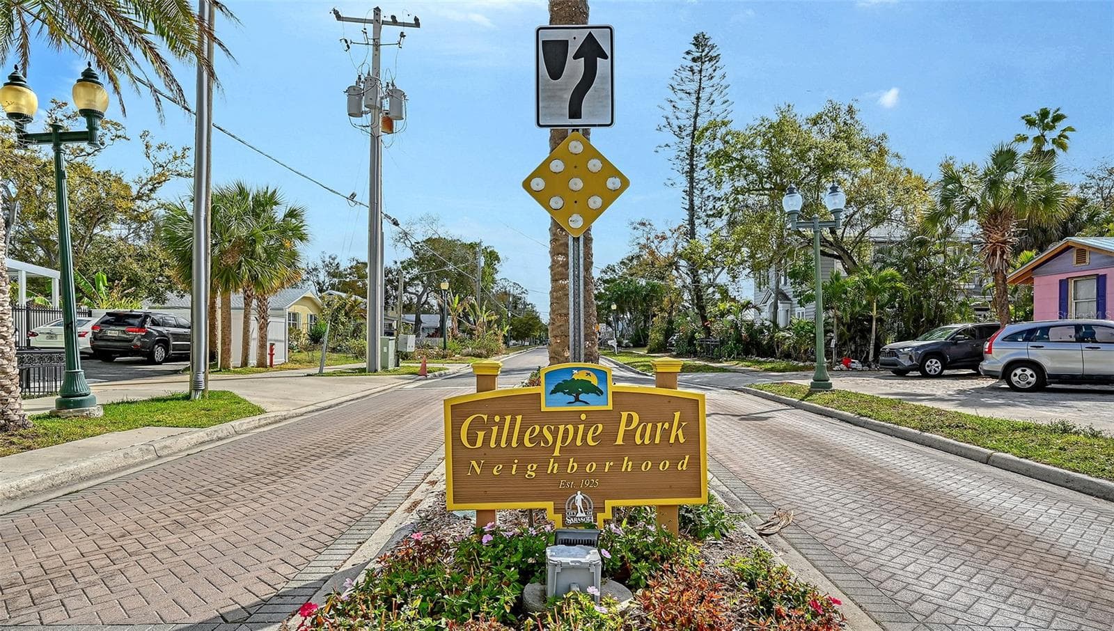 Gillespie Park goes east from N Orange Ave to US301 and is a residential neighborhood immediately east of the Rosemary District. - 430 KUMQUAT CT #202, SARASOTA