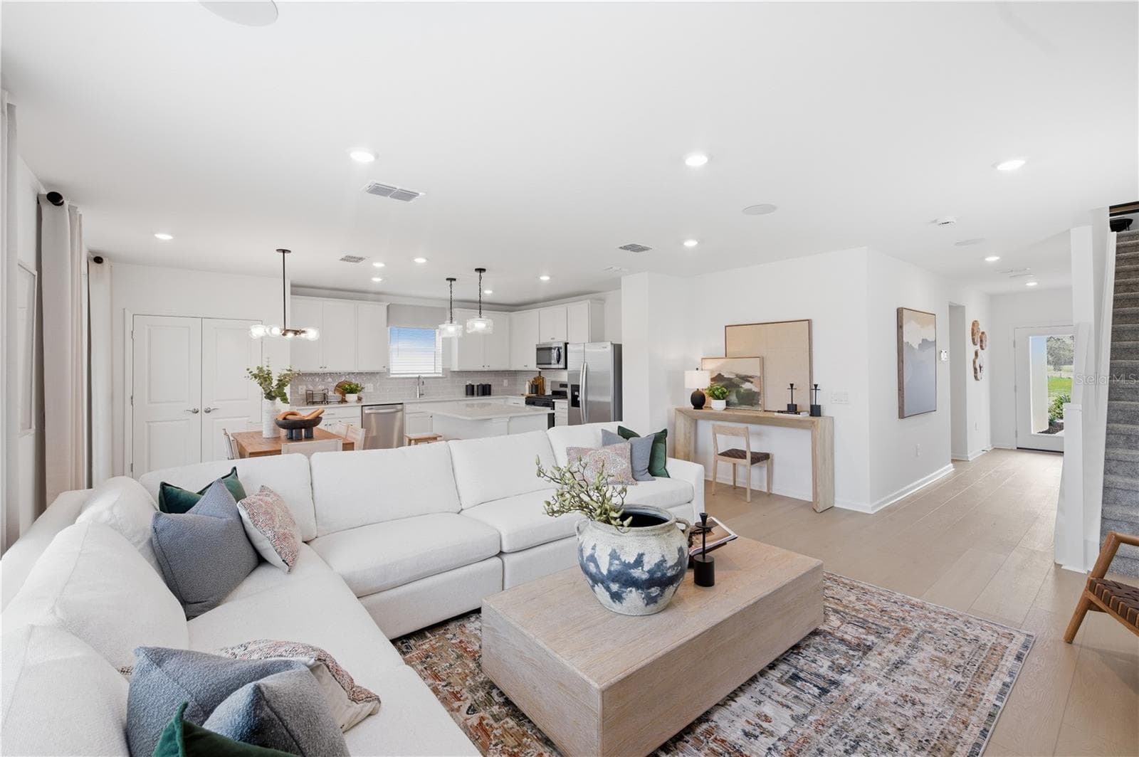 Staged floorplan, homes may vary. - 805 BALLEBY TRL, BRADENTON