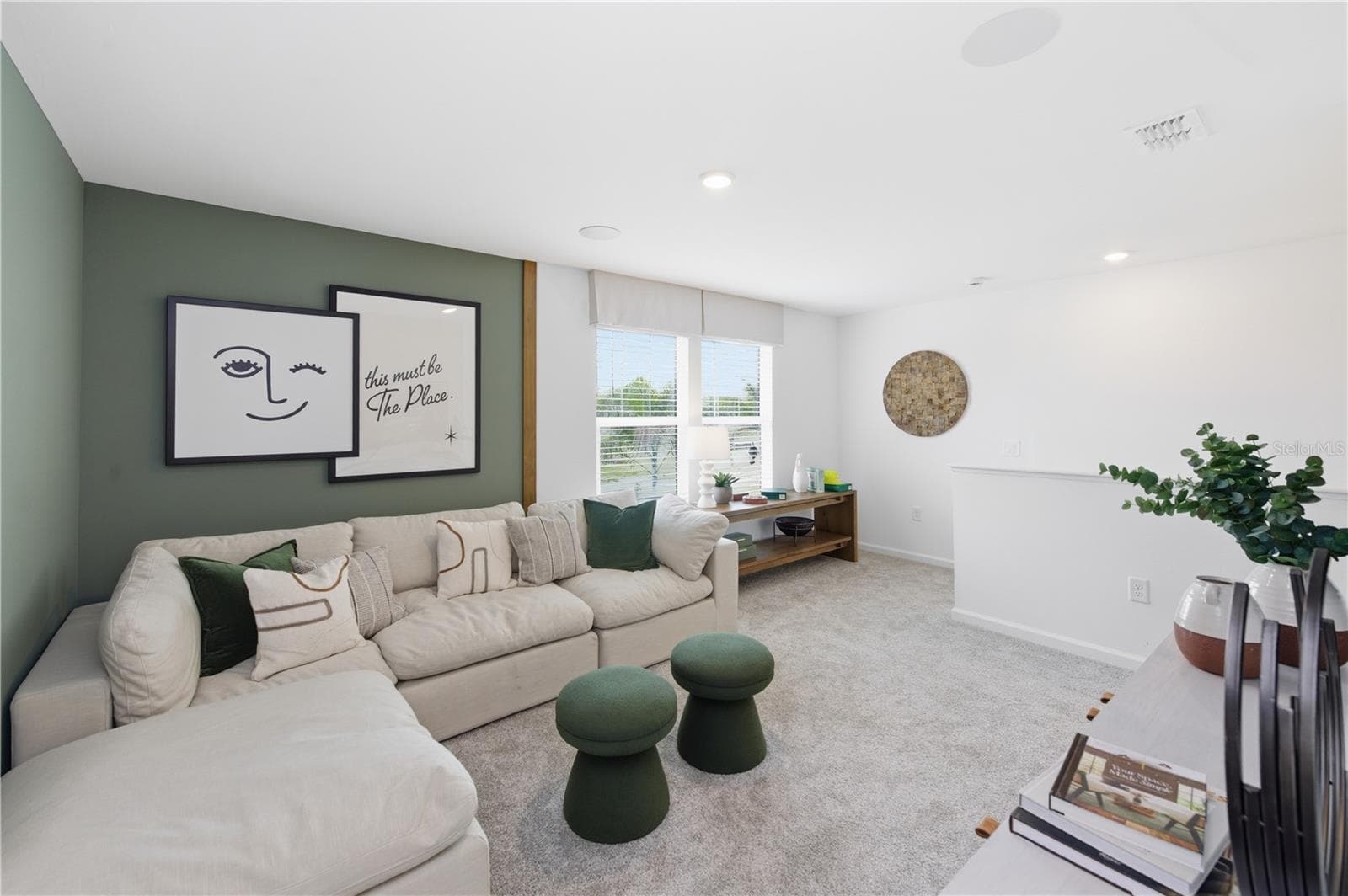 Staged floorplan, homes may vary. - 805 BALLEBY TRL, BRADENTON