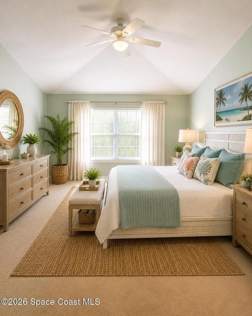 Virtually Staged Primary Suite - 782 MARIAN CT, TITUSVILLE
