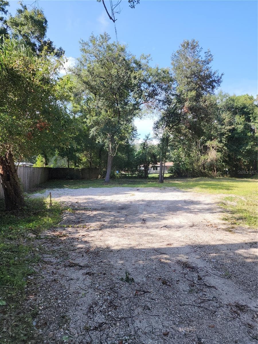 Back left corner along west property line. West property line is 264 feet long. - 7709 WINDWARD WAY, ODESSA