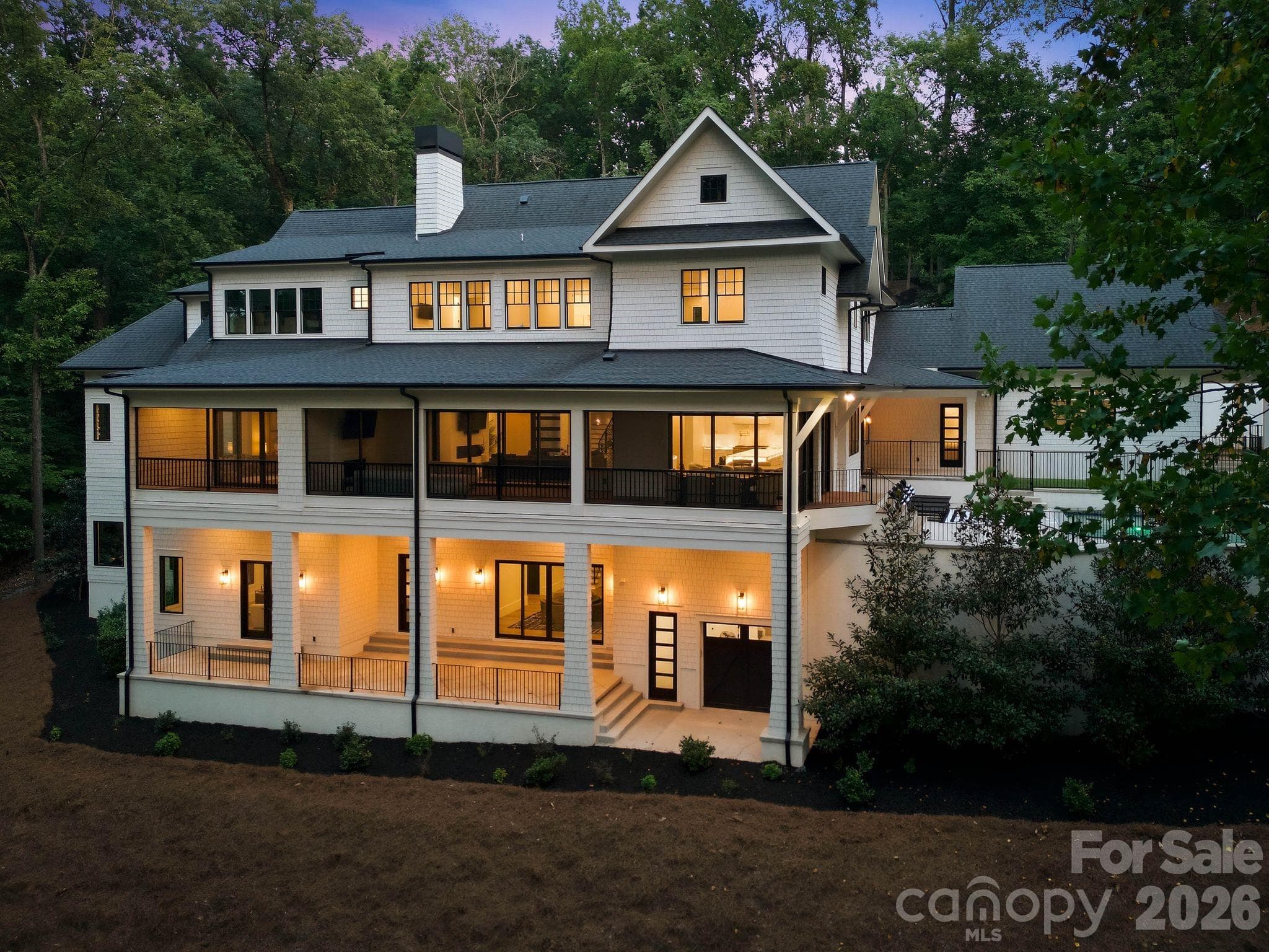 Lake views from just about every room in the house - 13702 Sage Thrasher Lane, Charlotte