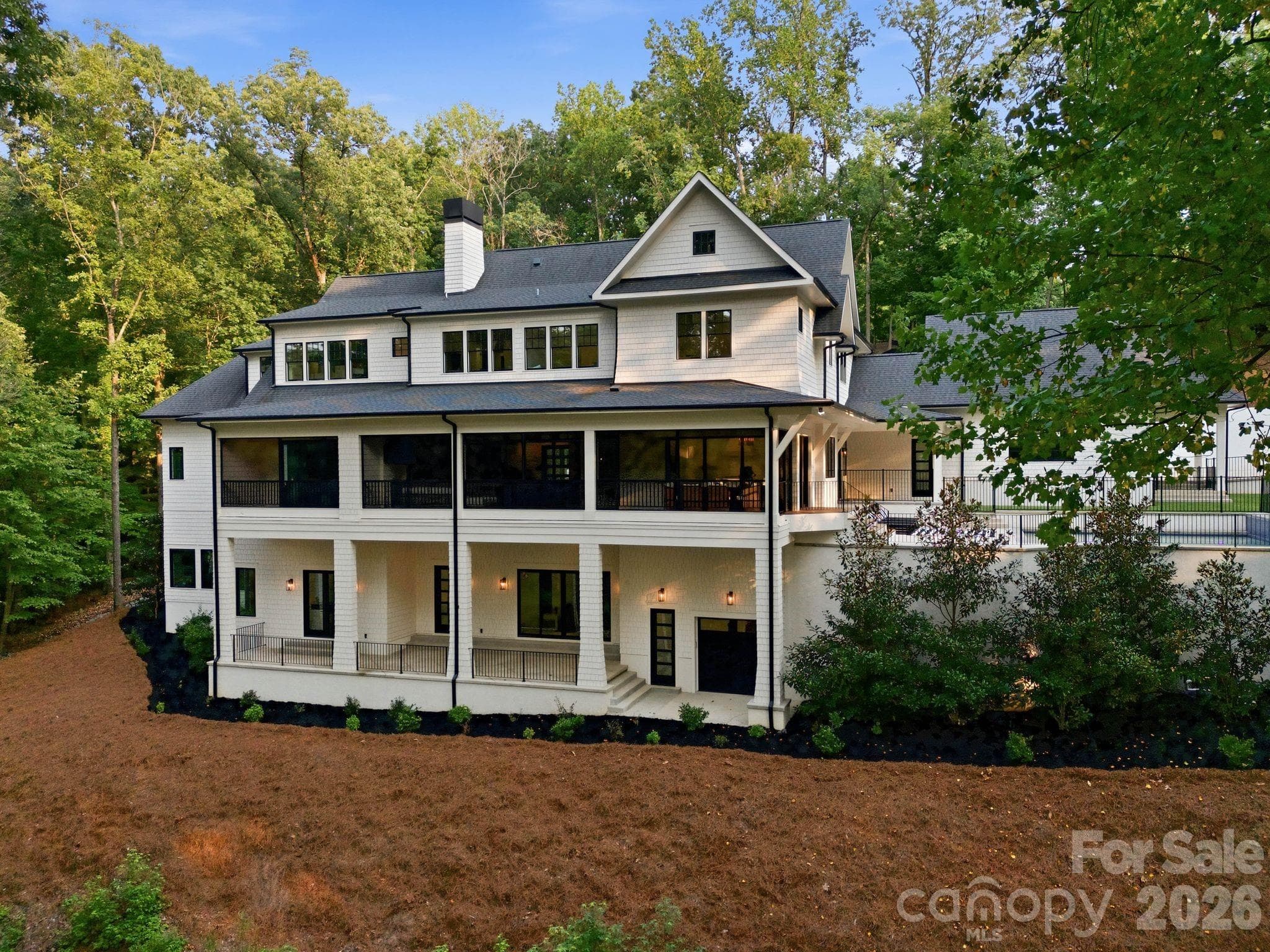 Lake views from just about every room in the house. - 13702 Sage Thrasher Lane, Charlotte