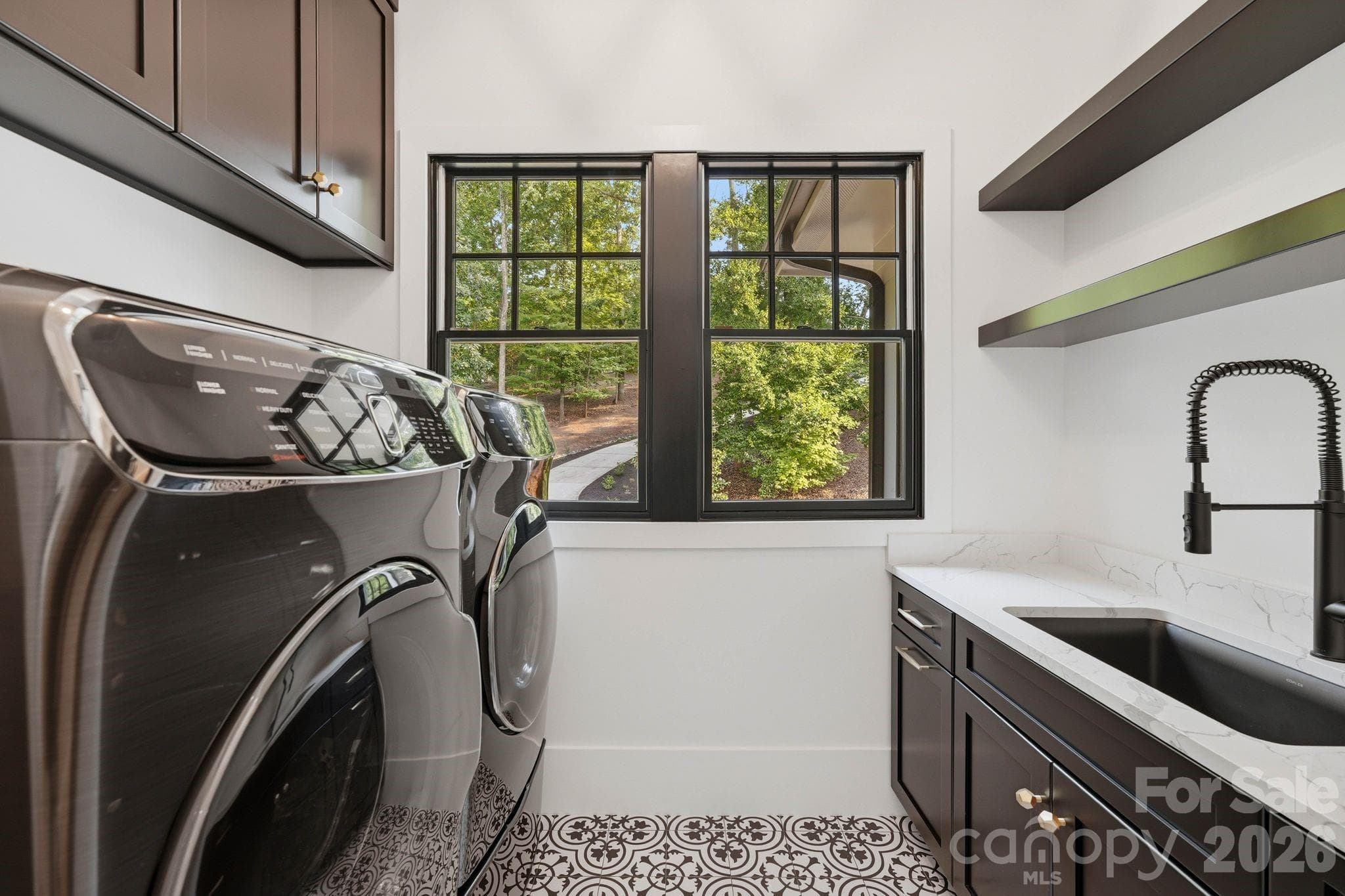 Second laundry room upstairs - 13702 Sage Thrasher Lane, Charlotte