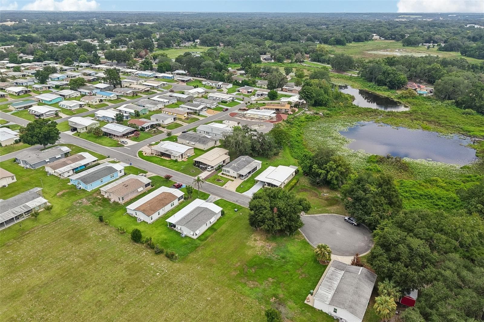 Aerial view - 2341 W COACH N FOUR DR, LEESBURG