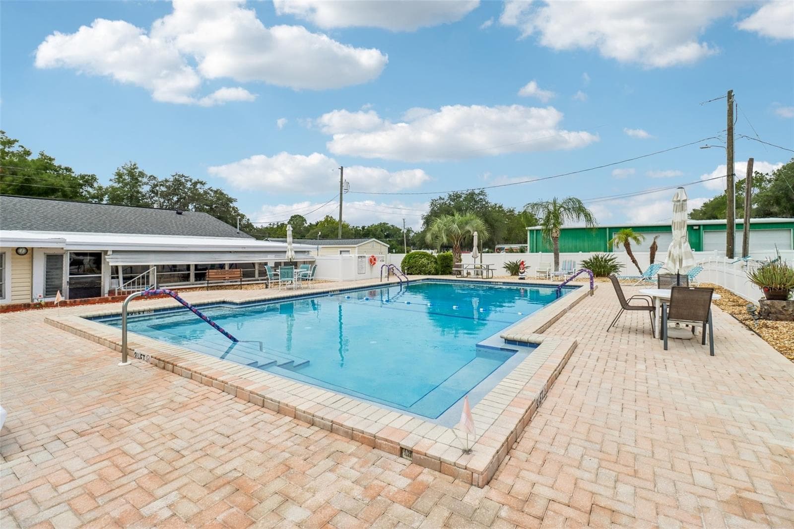 Another view of the pool - 2341 W COACH N FOUR DR, LEESBURG