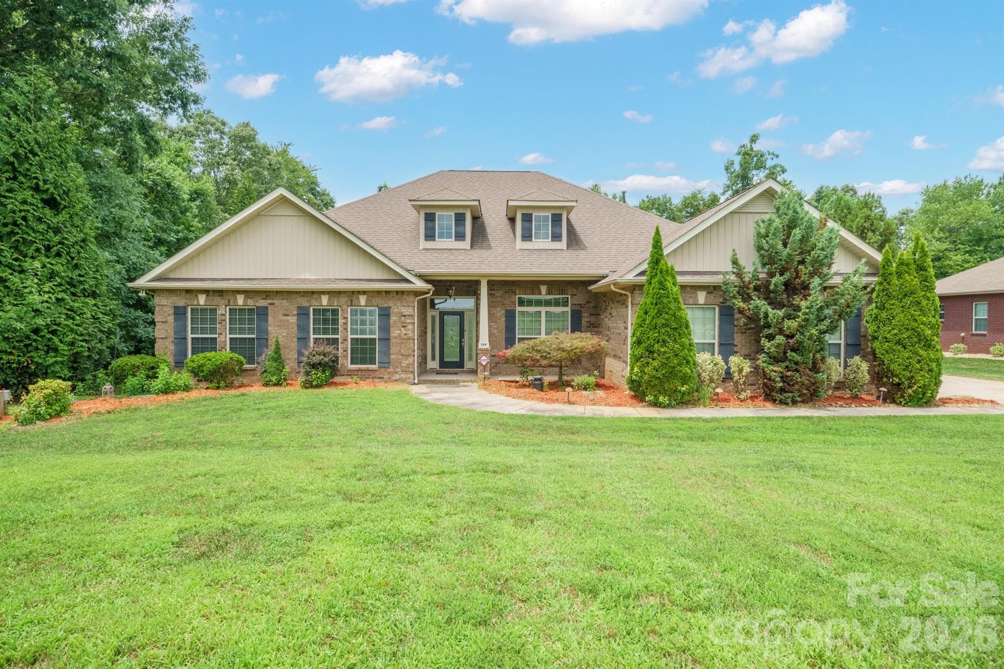 front of home - 589 Shepherd Road, Troutman