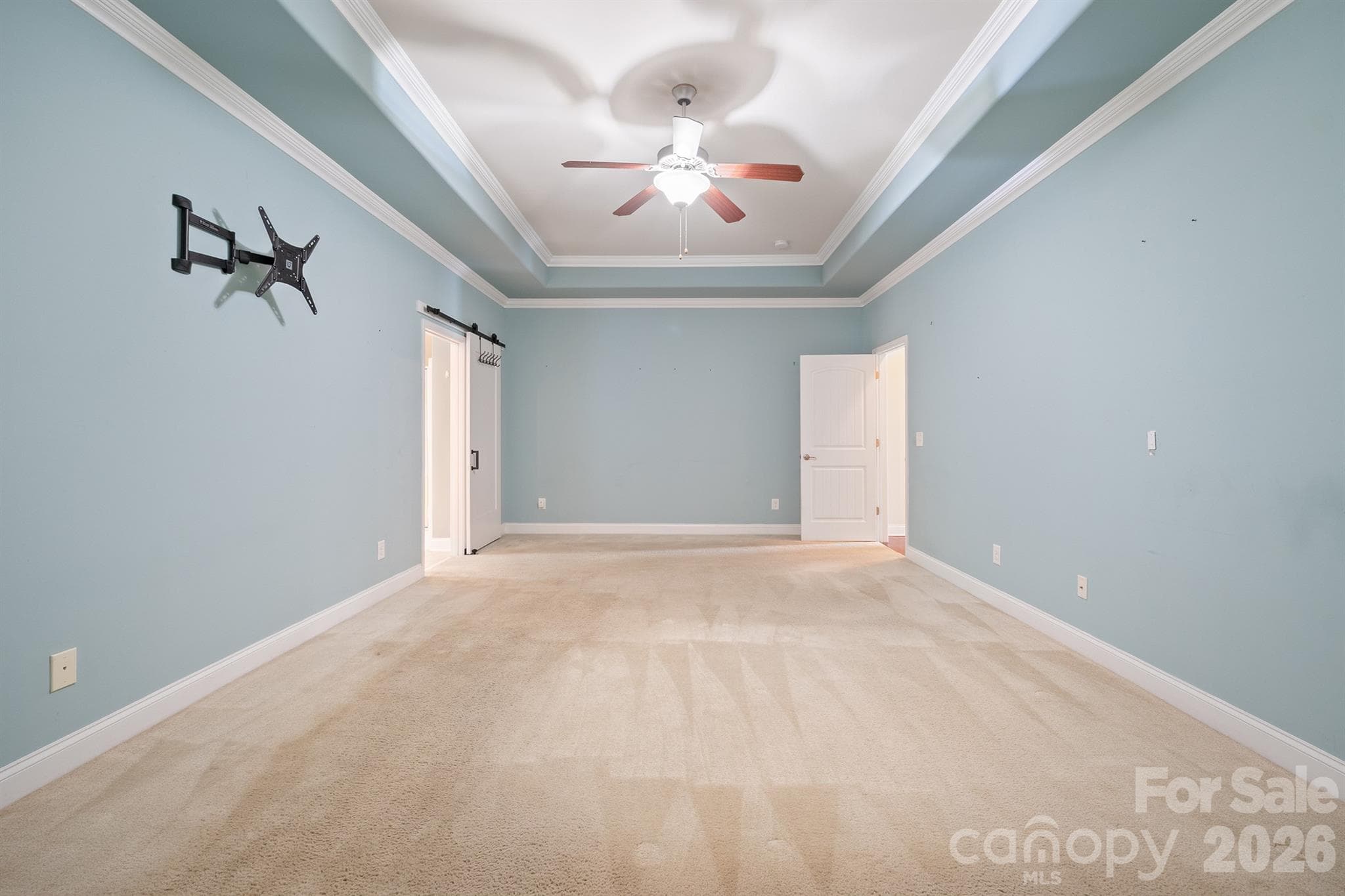 primary bedroom - 589 Shepherd Road, Troutman