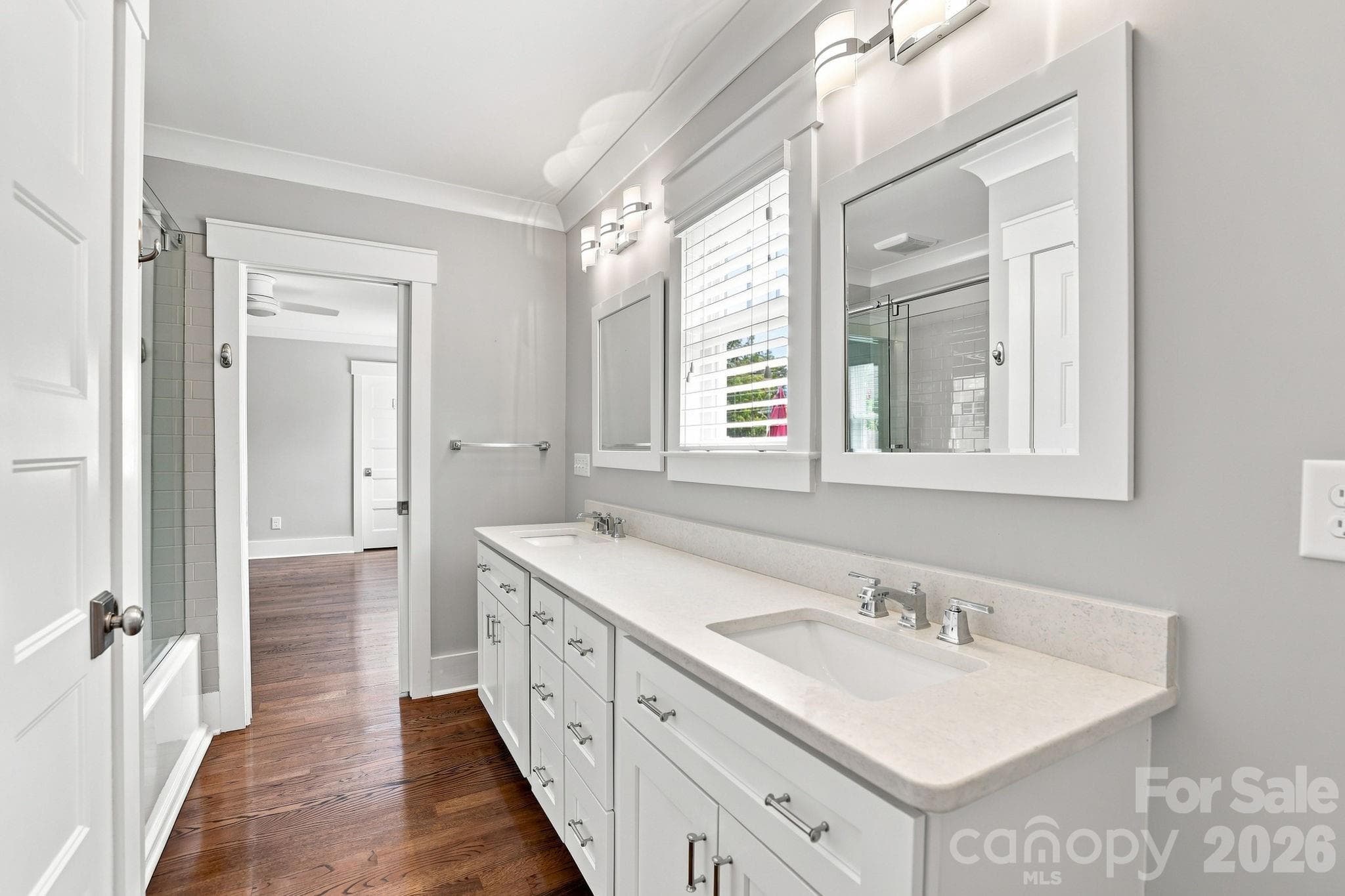 Jack and Jill bath on main level. - 2617 Commonwealth Avenue, Charlotte