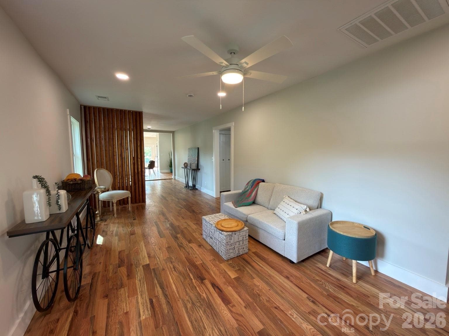 living room - main floor - 18 Worley Place, Asheville