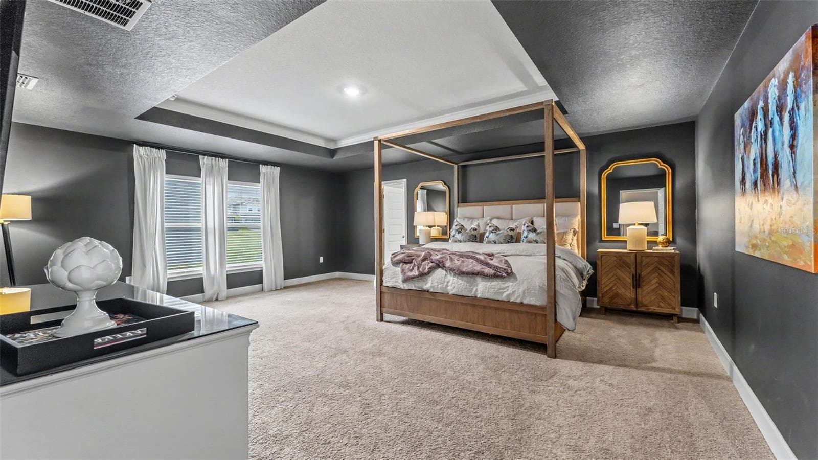 Master suite. - 5280 TENNESSEE RIDGE CT, AUBURNDALE