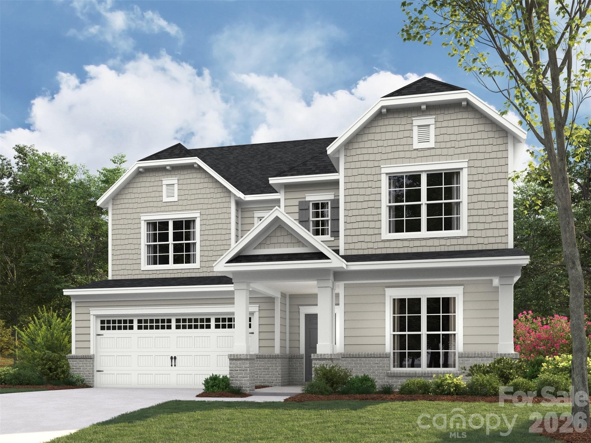 Elevation rendering only - 4804 Glen Stripe Drive, Indian Trail