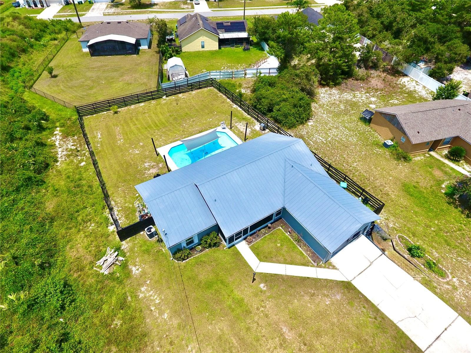 Aerial View 3 - 1812 WHIPPLE DR, DELTONA