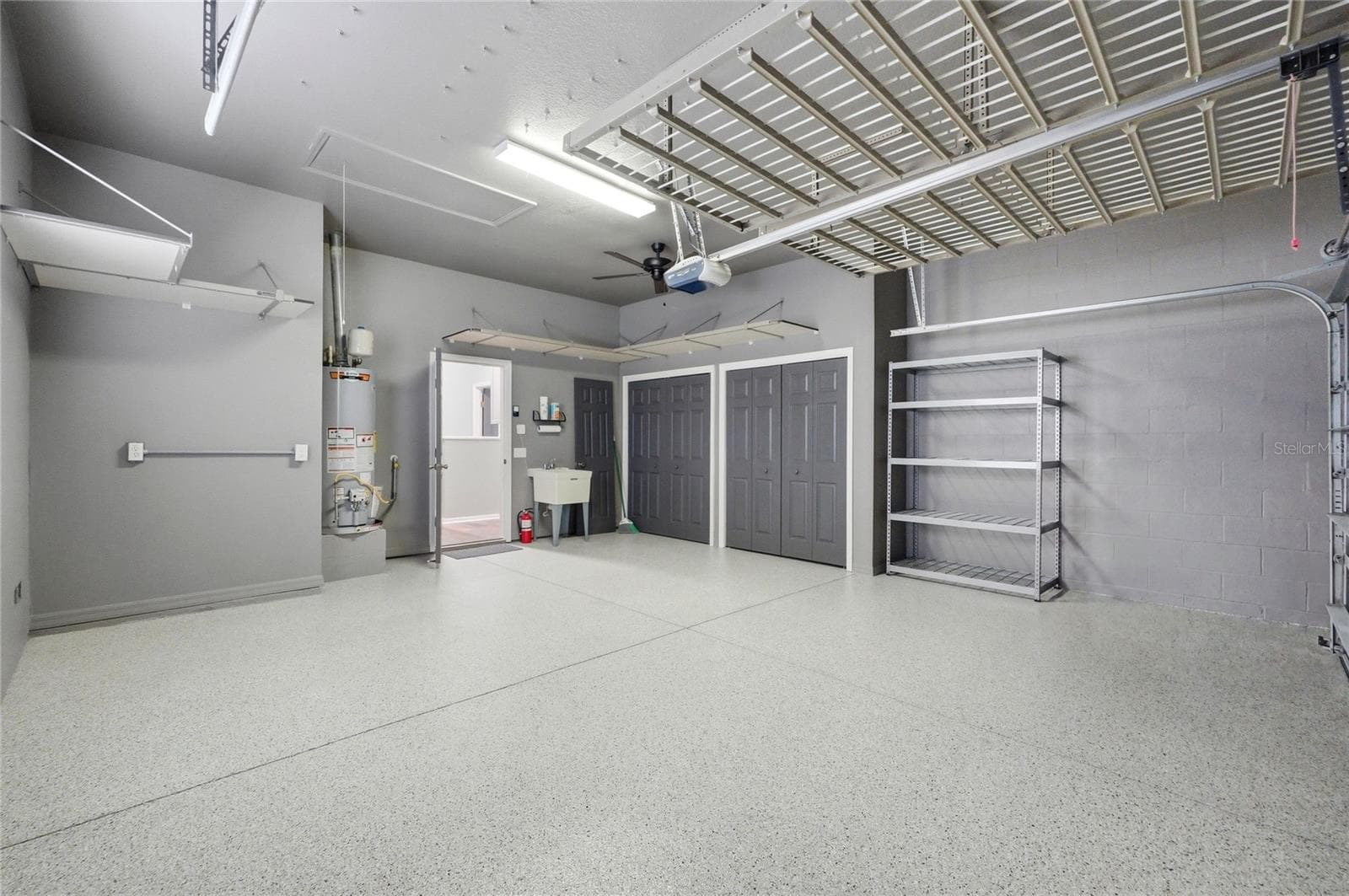 Epoxy Flooring, New Gas Water Heater & Wash Tub - 4040 PALMA CEIA CIR, WINTER HAVEN