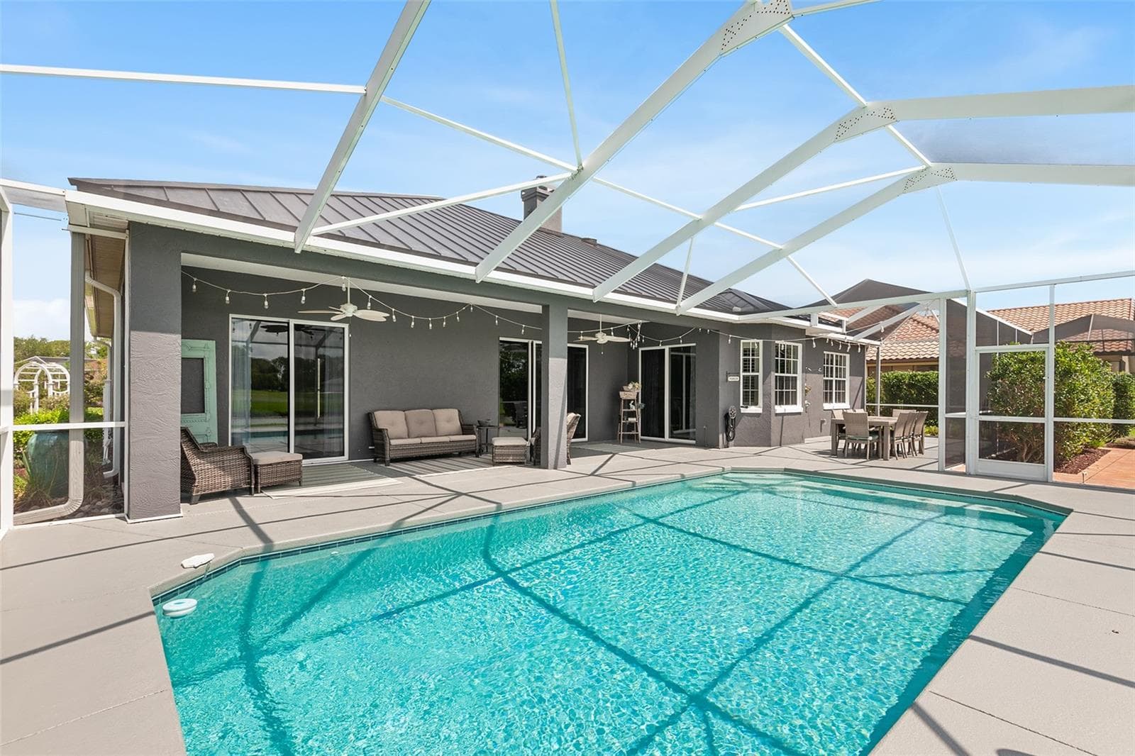 Screened to Keep the Pool Clean - 4040 PALMA CEIA CIR, WINTER HAVEN