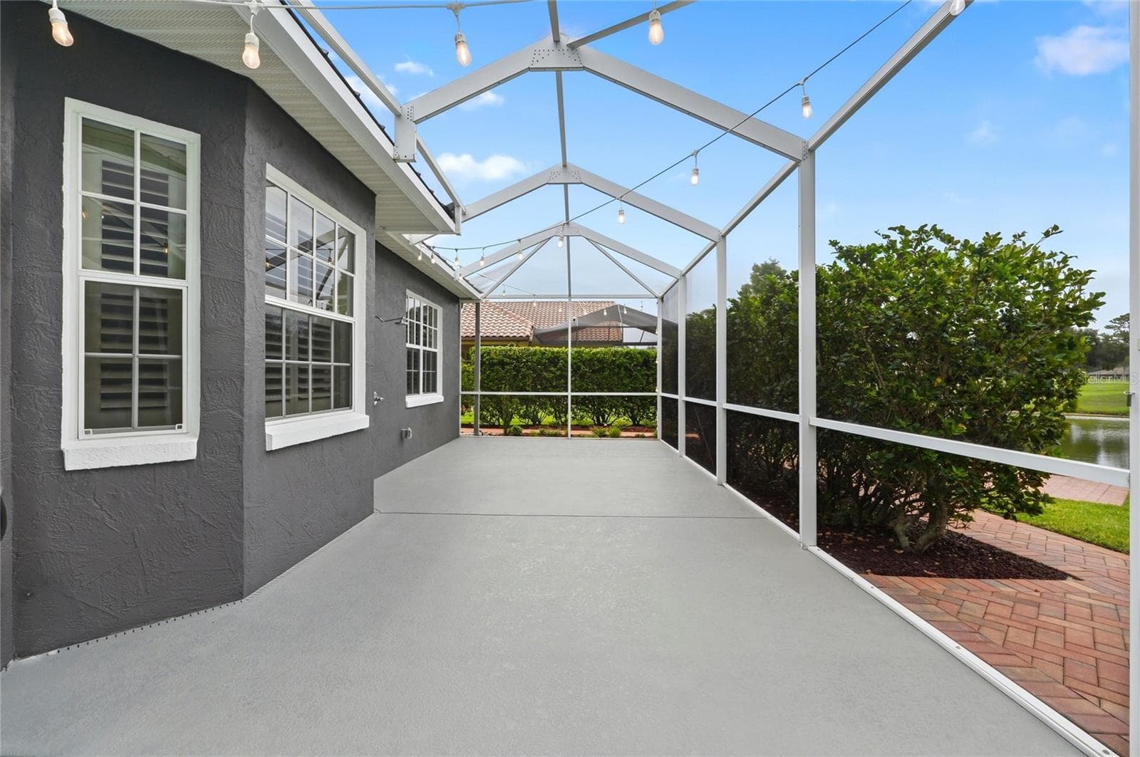 Extended Screened Patio - 4040 PALMA CEIA CIR, WINTER HAVEN