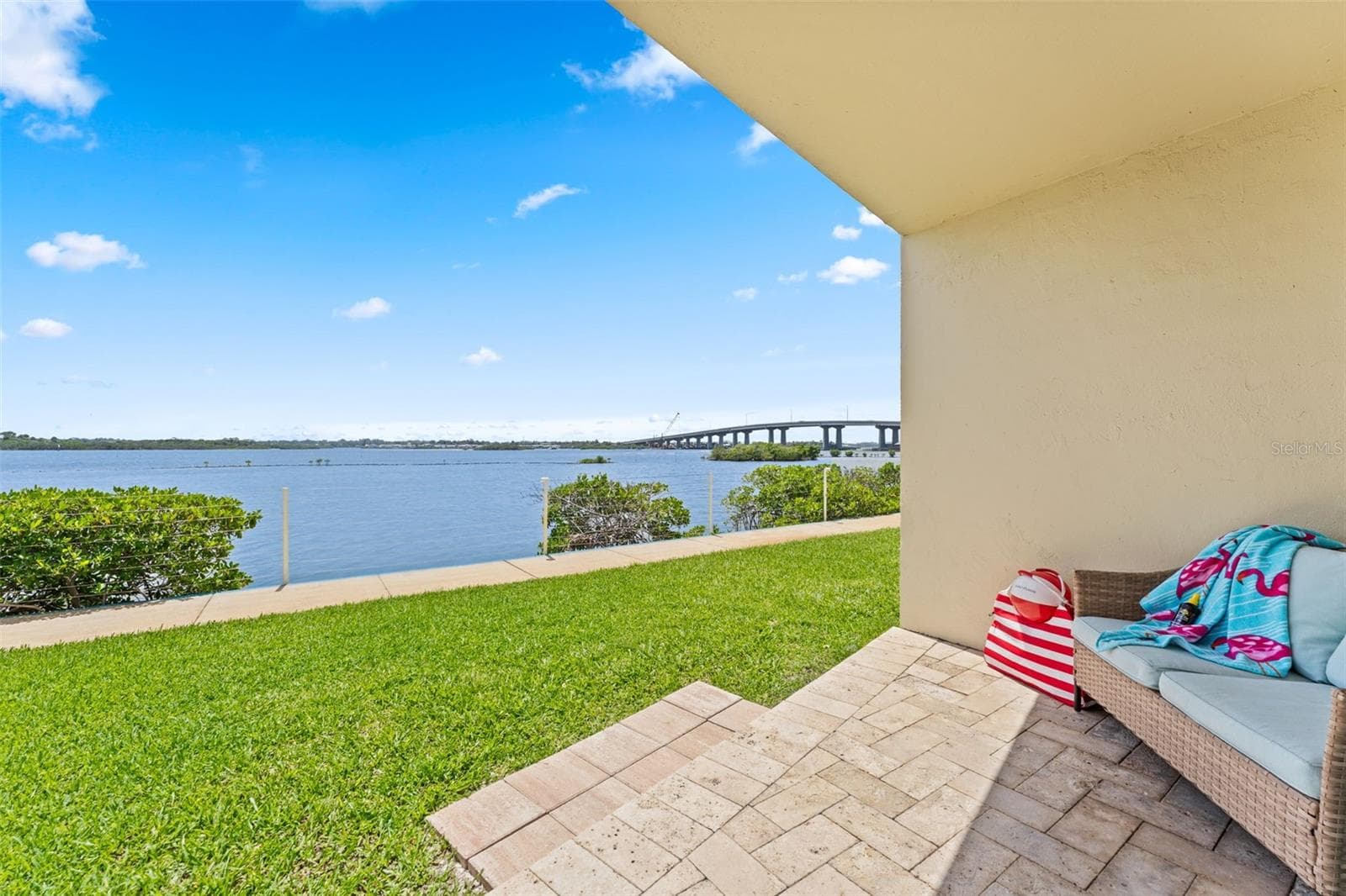 Walk out your back sliders to paradise. - 3606 S PENINSULA DR #103, PORT ORANGE