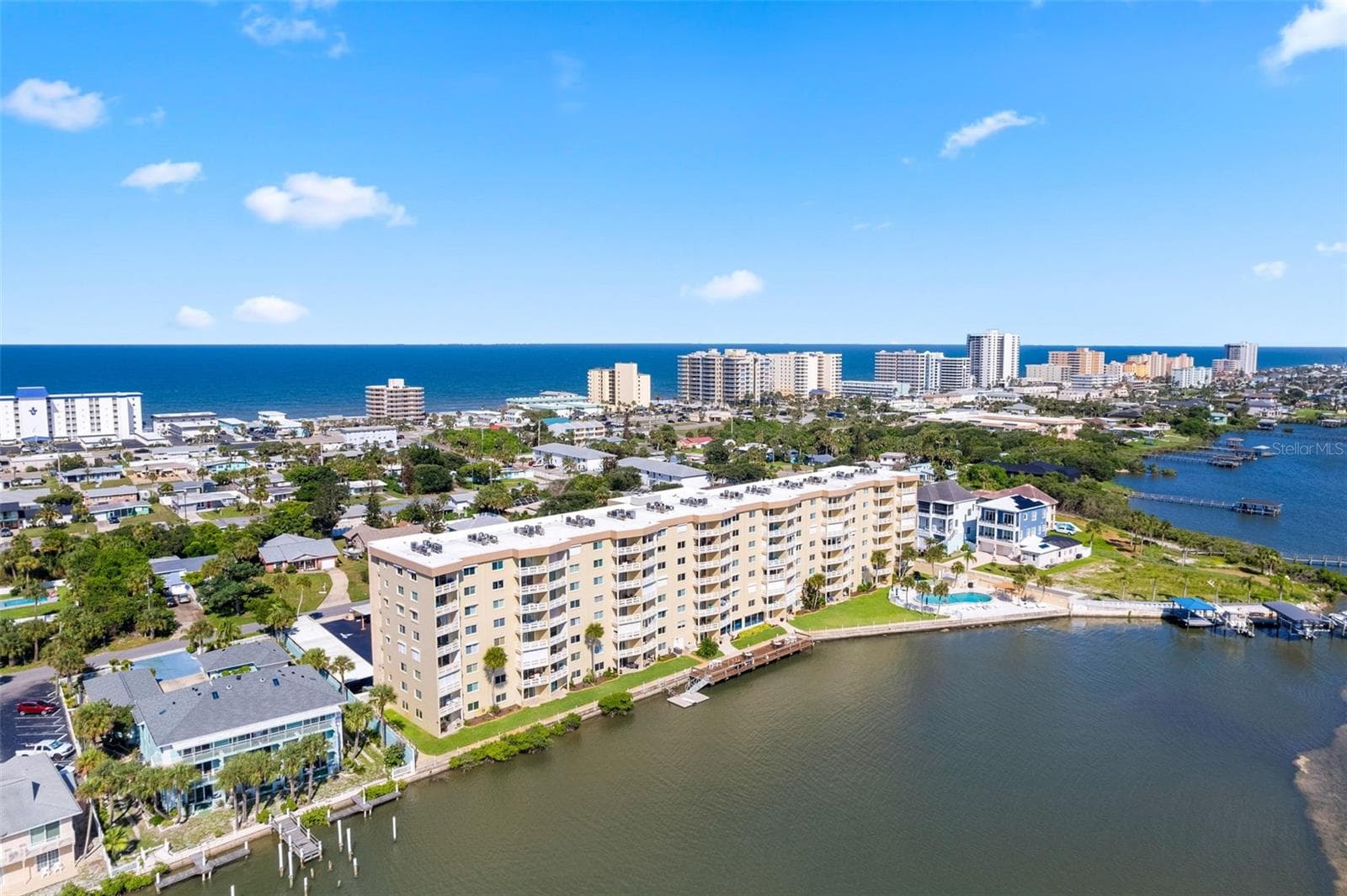 Southeast view - 3606 S PENINSULA DR #103, PORT ORANGE