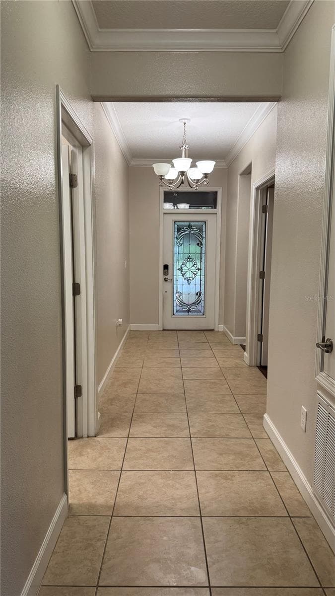 FOYER & HALLWAY WITHOUT FURNITURE - 4056 SERENA LN, CLERMONT
