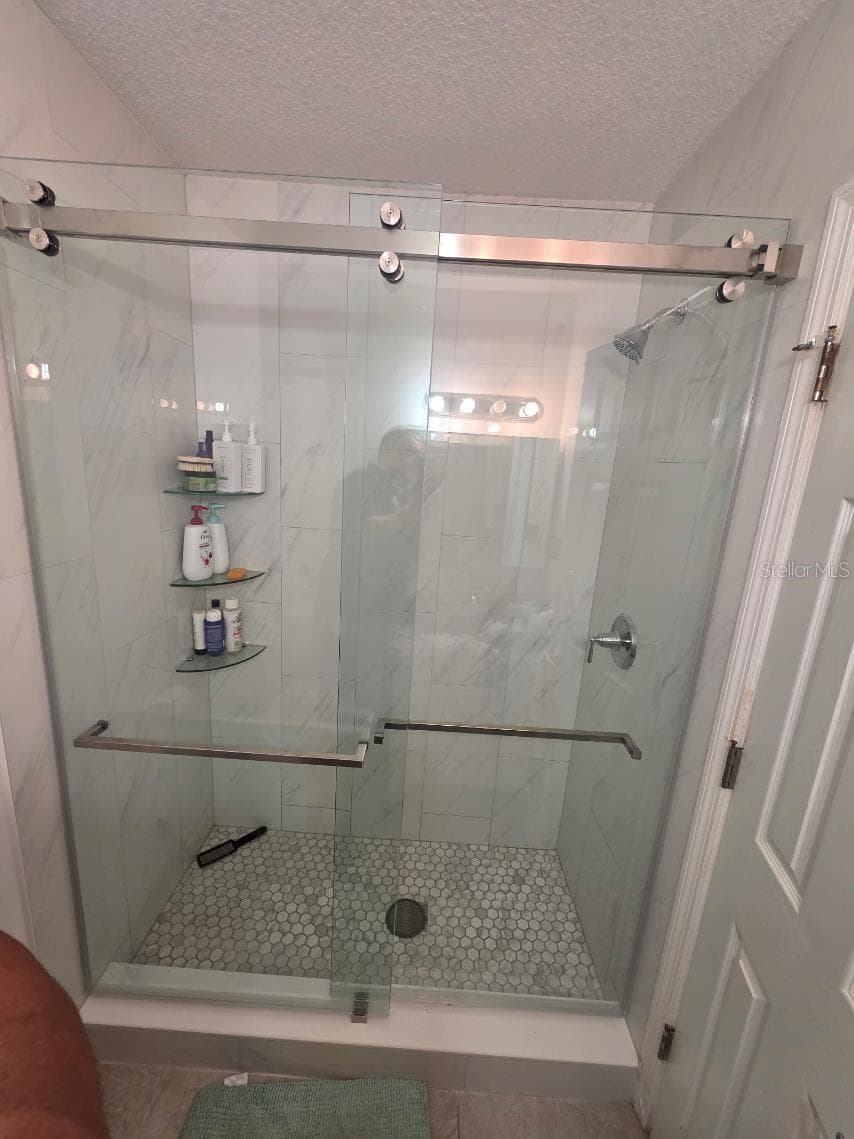 New Main Bath Shower - 4001 BENEVA RD #349, SARASOTA