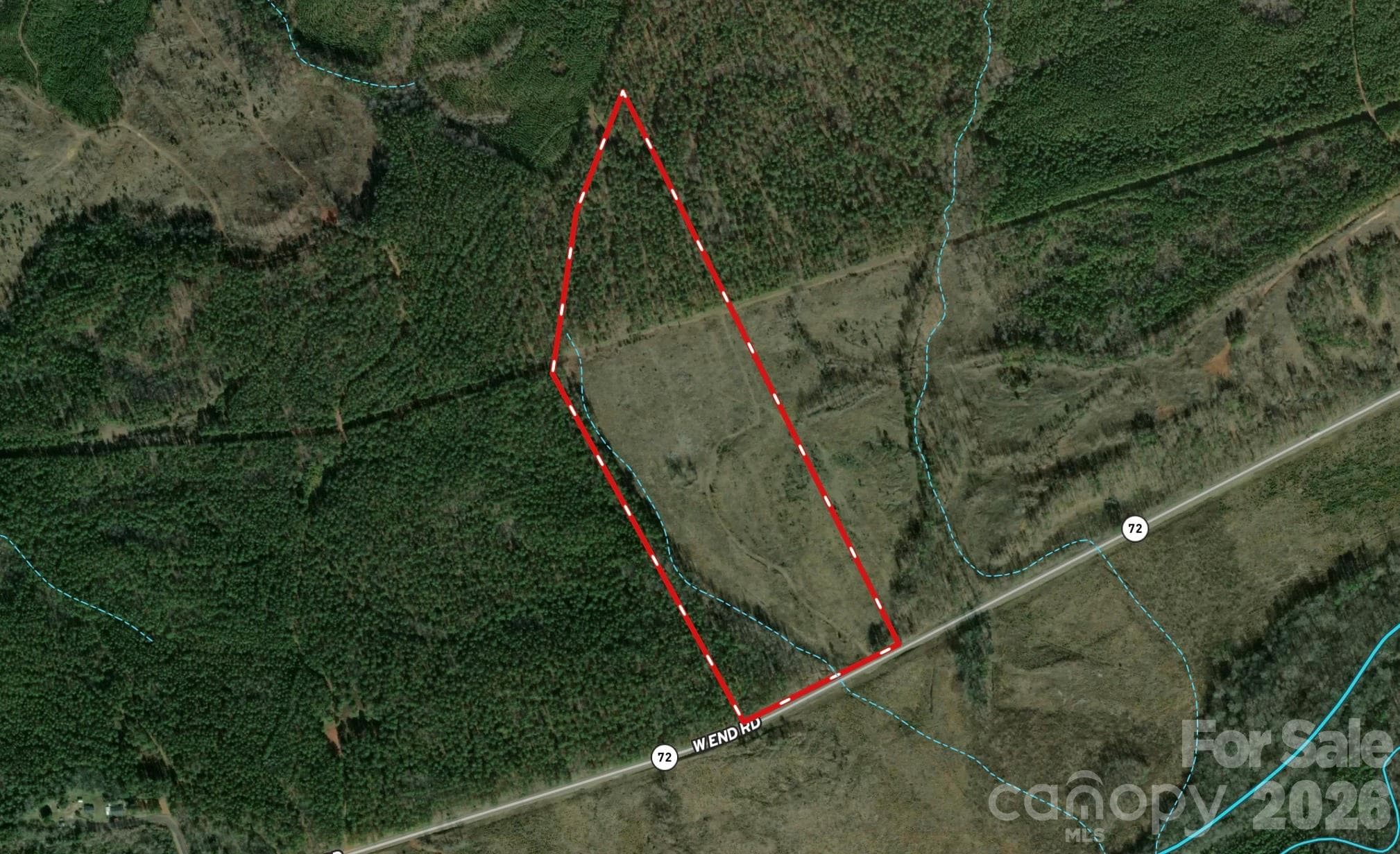 Beautiful 50+ Acre homestead with creek - 0000 Hwy 72 Highway, Carlisle