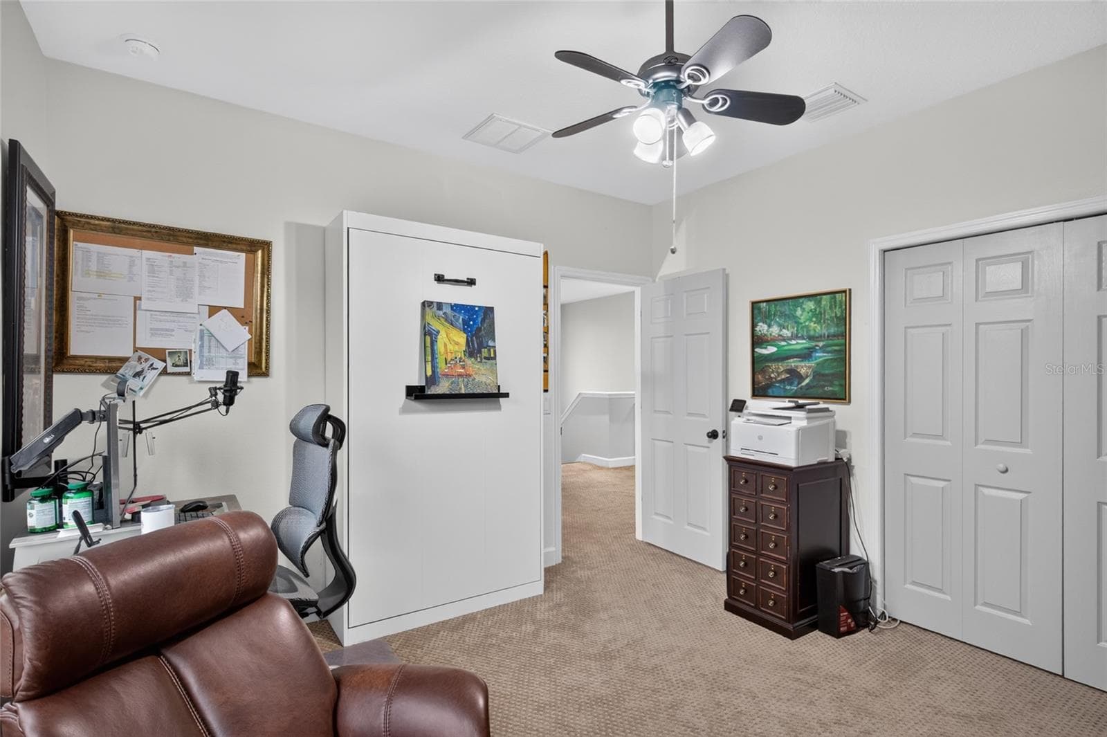 Guest Room with Murphy Bed - 6144 CLIFF HOUSE LN, RIVERVIEW