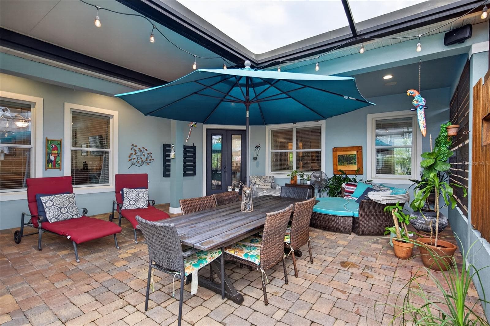 Expansive Covered Lanai - 6144 CLIFF HOUSE LN, RIVERVIEW