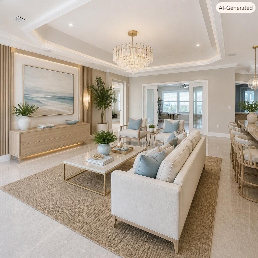 Open Airy Living spaces - 8461 BRIDGEPORT BAY CIR, MOUNT DORA