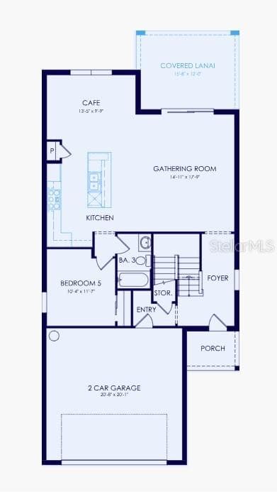 Floorplan - 759 BALLEBY TRL, BRADENTON