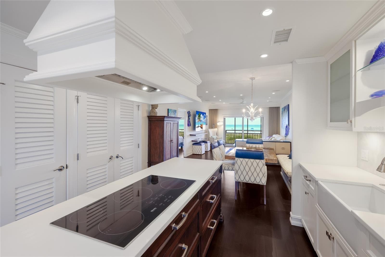 Gulf Views from Kitchen - 7001 GULF OF MEXICO DR #24, LONGBOAT KEY