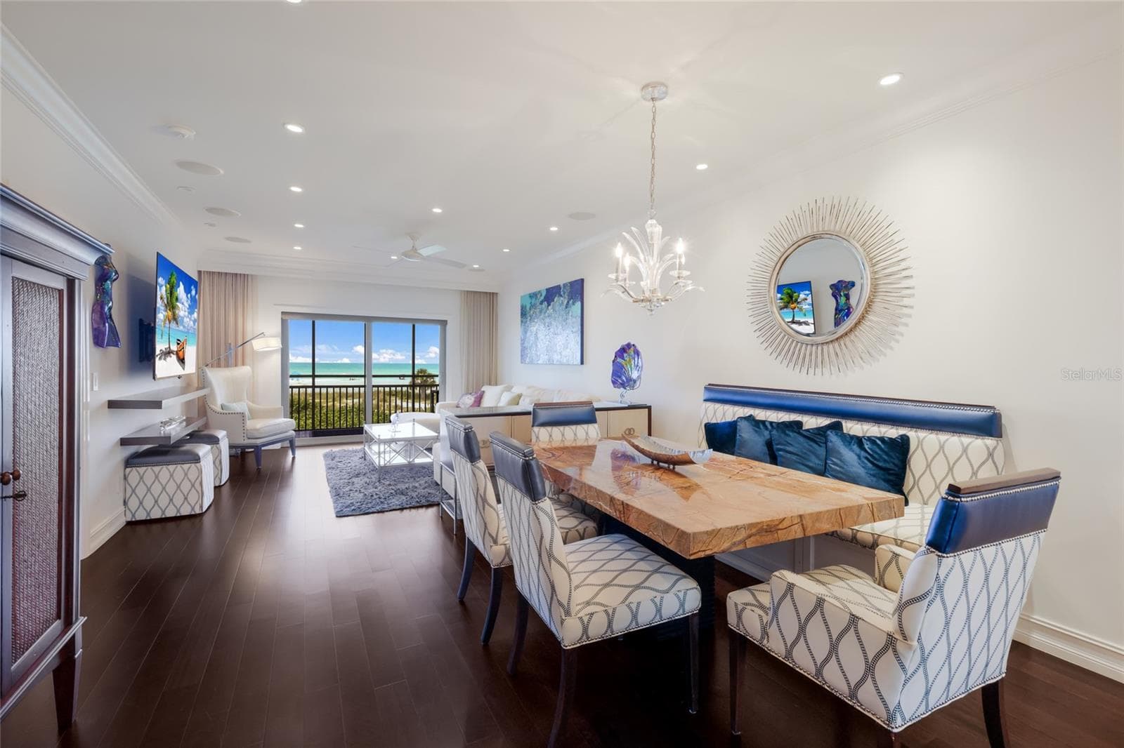 Custom Dining Area - 7001 GULF OF MEXICO DR #24, LONGBOAT KEY